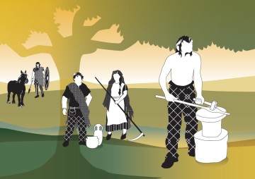 Mini exposition Archéochrono : "Age du Fer : qui sont les Gaulois ?"