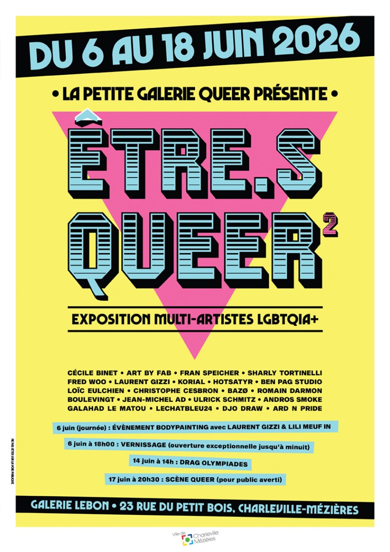 Exposition Etre.S Queer - La petite galerie Queer