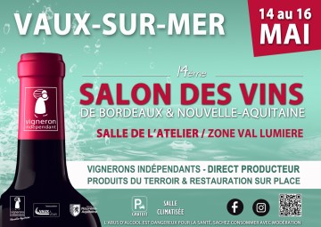 Salon des Vins de Bordeaux et Nouvelle-Aquitaine à Vaux-sur-Mer