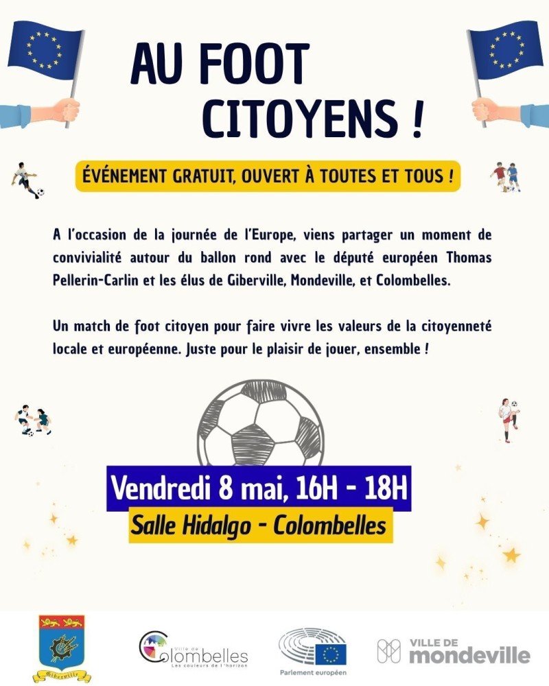 Au foot citoyens ! Célébrons les valeurs européennes autour du ballon rond