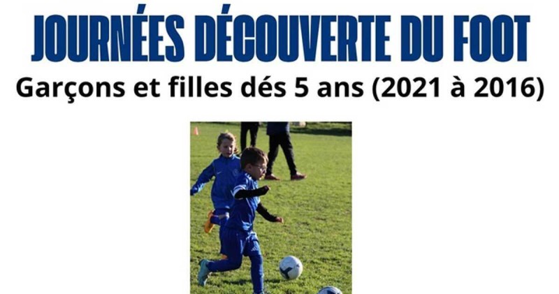 Journées découverte du foot