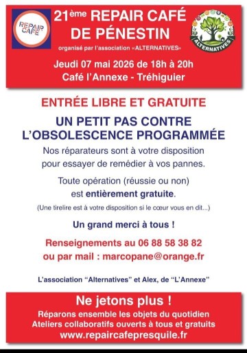 Repair café de Pénestin