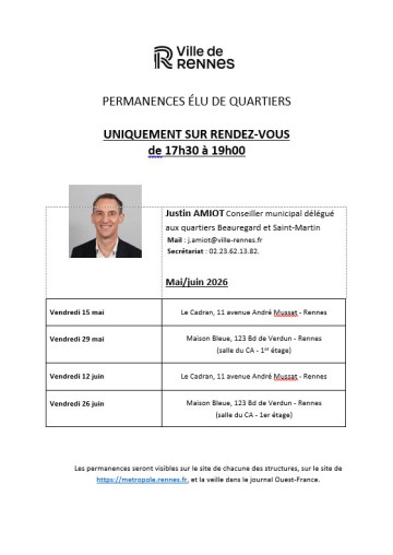 Permanences Justin Amiot Saint Martin Beauregard