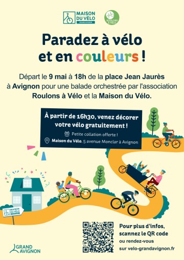 Véloparade : Paradez à vélo et en couleurs !