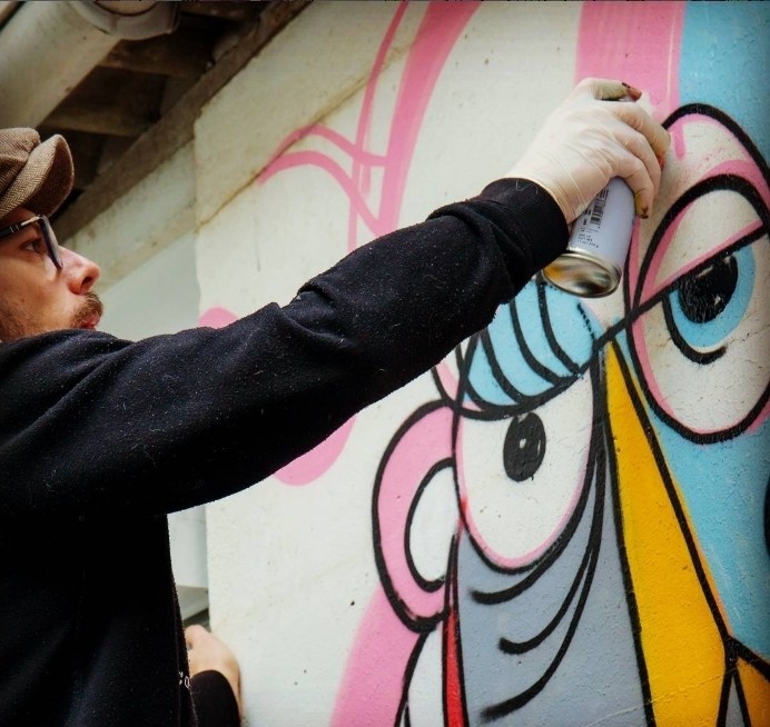 Performance live painting - Street art et Musique