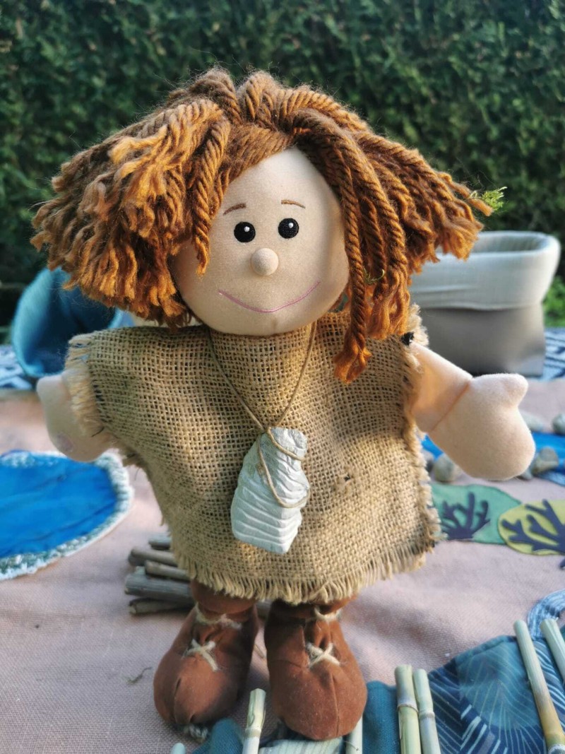 La quête de NEO, conte préhistorique avec tapis narratif interactif