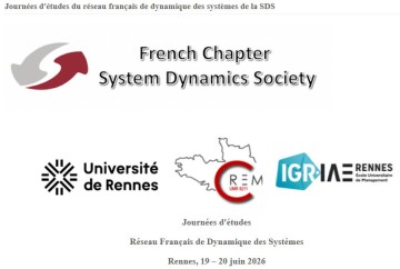 Journées d'études du réseau français de dynamique des systèmes