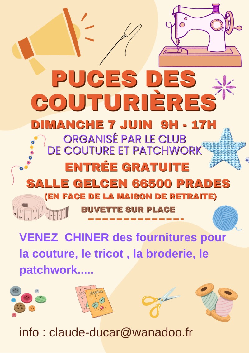 PUCES DES COUTURIÈRES