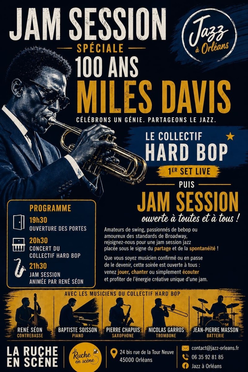 Jam session spéciale Miles Davis