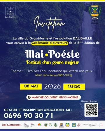 [Invitation] MAI POÉSIE Thème "Trouver l'eau nocturne qui lavera nos yeux"