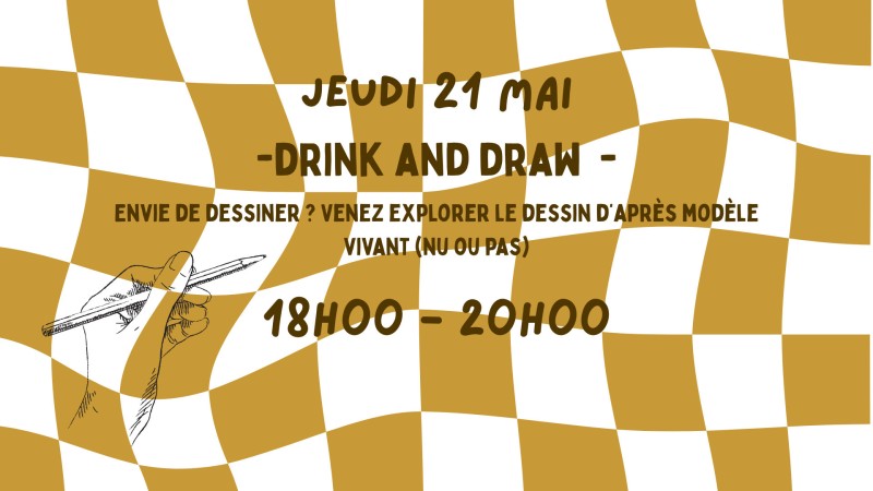 Drink and draw