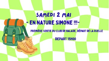 En nature Simone !!!
