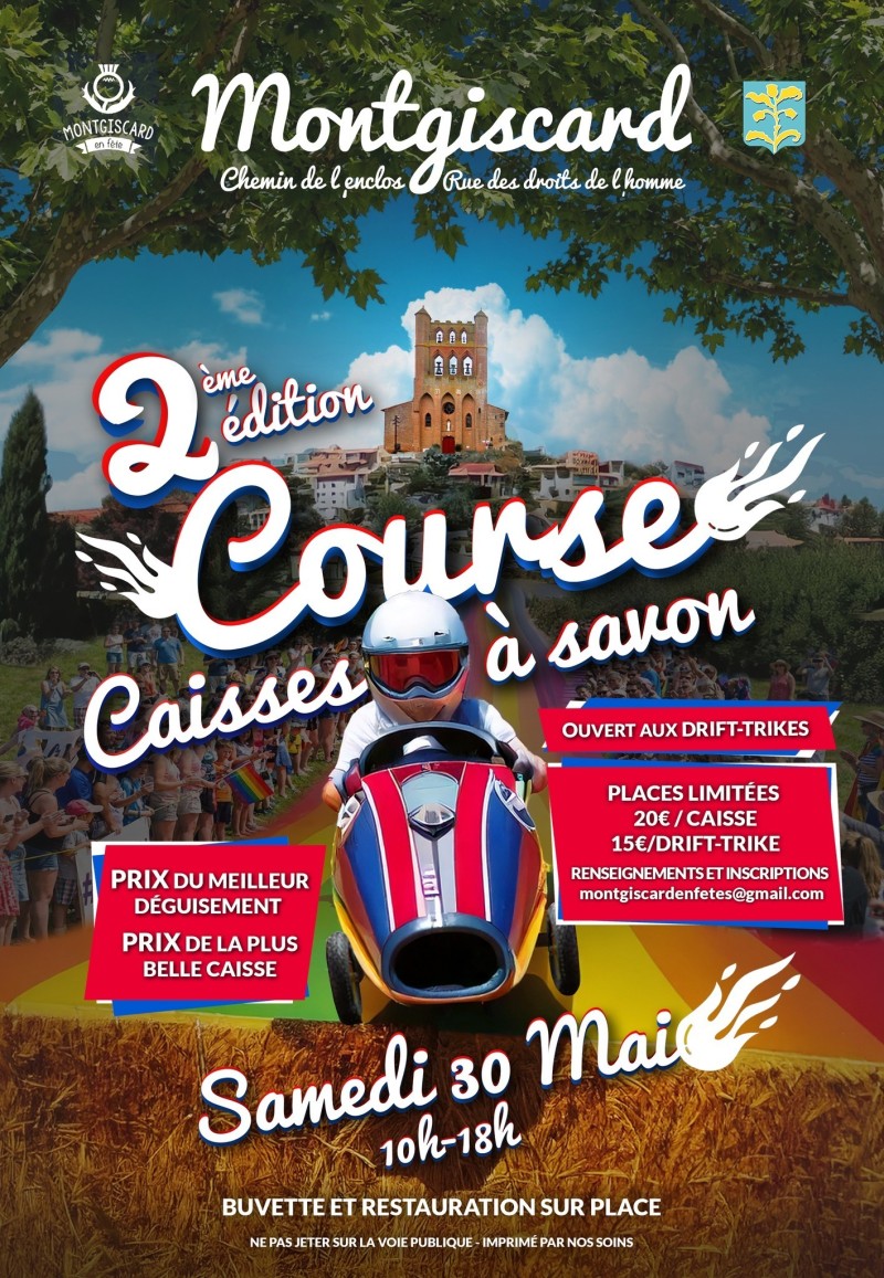 Course de Caisses à Savon de Montgiscard - 2e édition