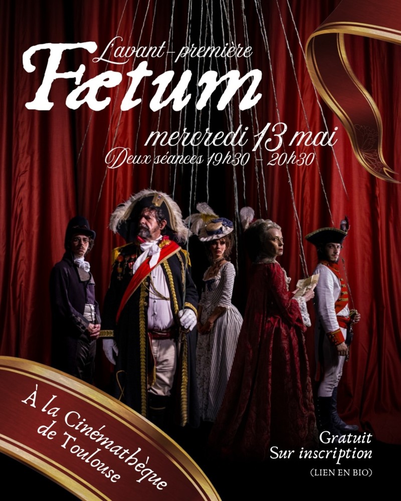 Avant-première de "Fætum" à la Cinémathèque : l'oeuvre d'une équipe de jeunes Noueillois !