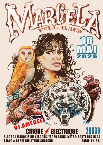MARCELA en Live Au Cirque Électrique