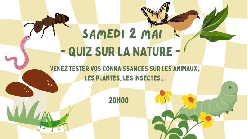 Quiz sur la nature !