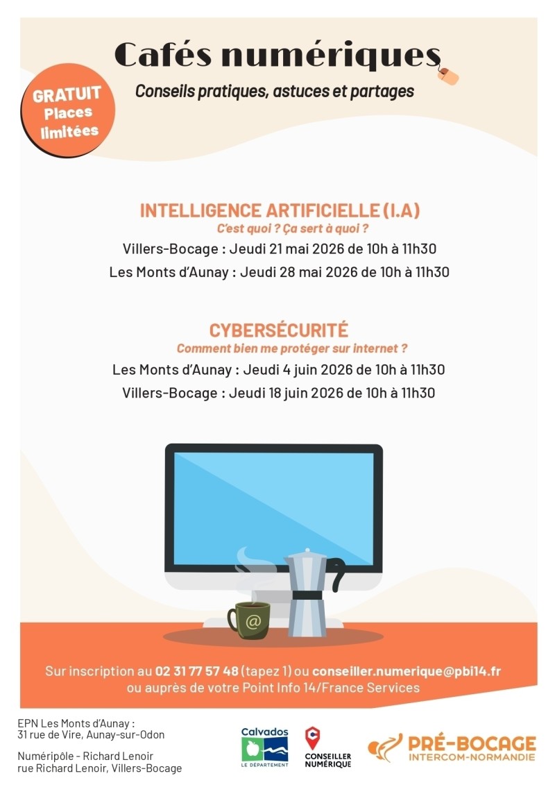 Cafés Numériques : la Cybersécurité