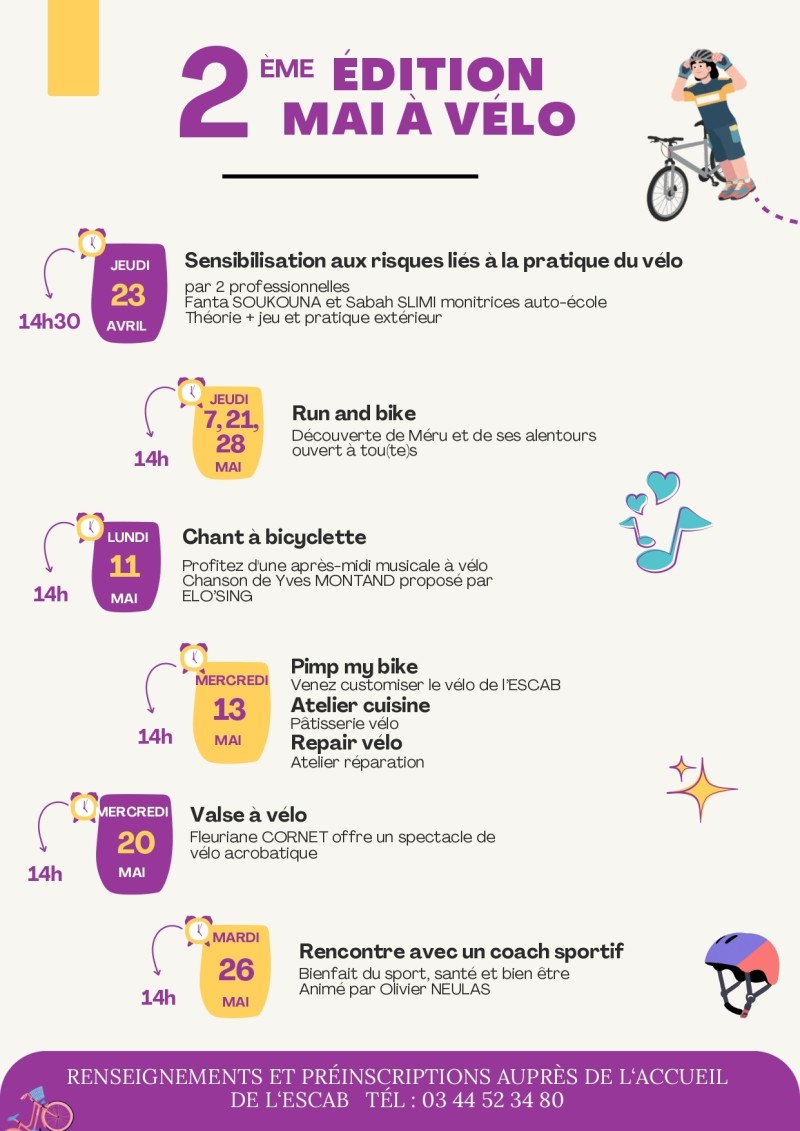 Mai à vélo Méru 2026 2eme édition
