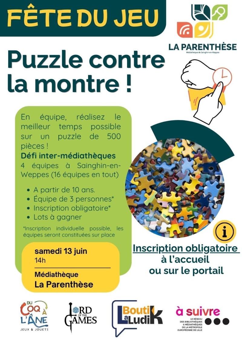 Puzzle contre la montre