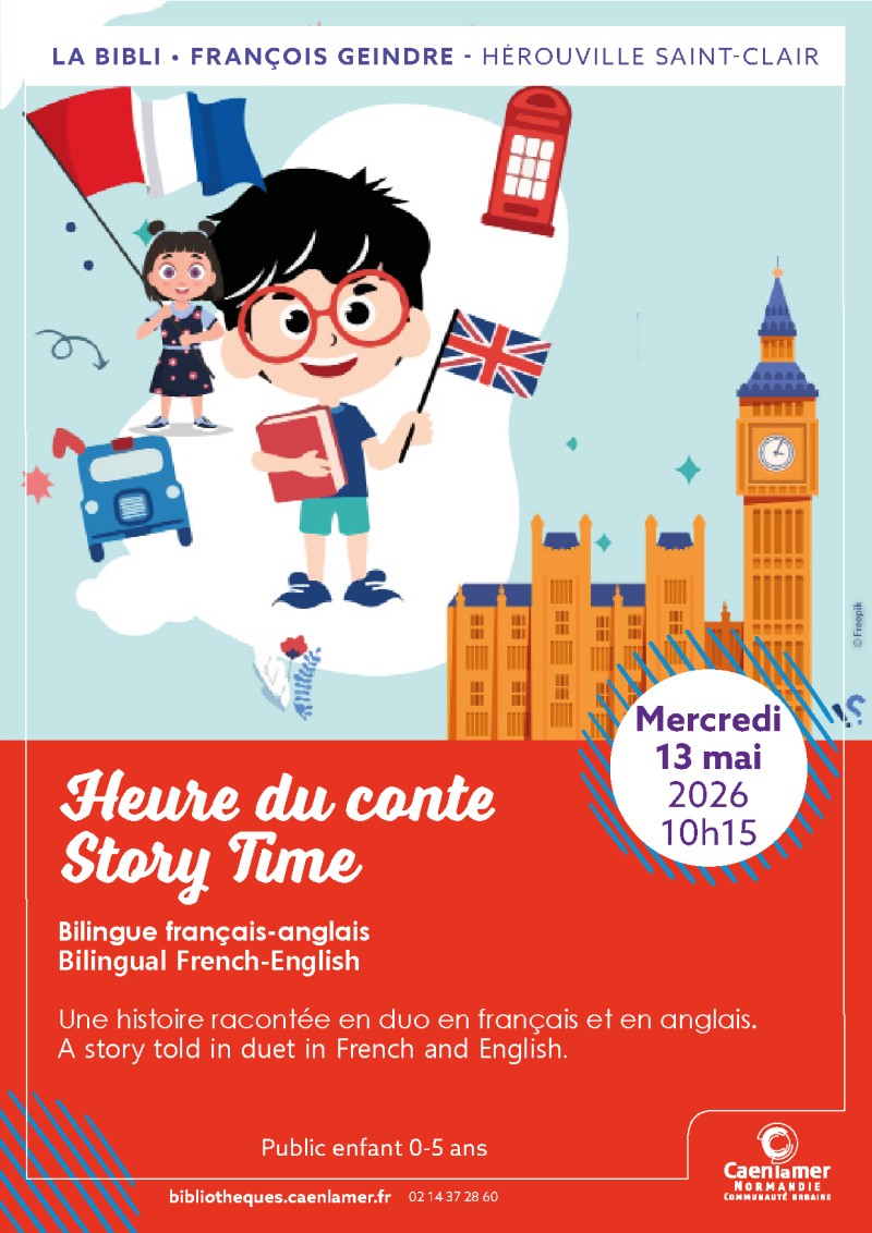 Heure du conte bilingue, FR-EN