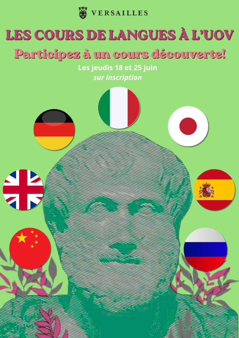 Venez tester les cours de langue à l' UOV !