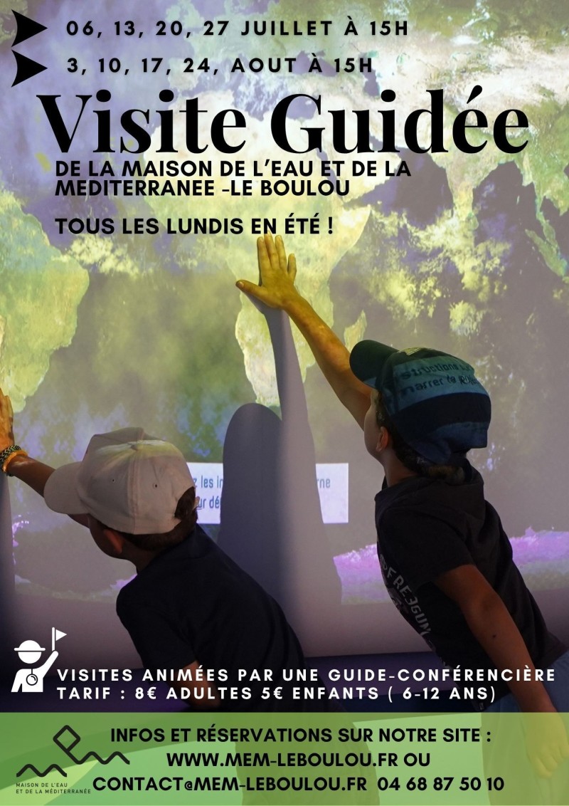 Votre visite guidée de la Maison de l'Eau