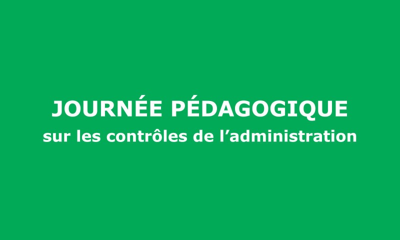 Journée pédagogique sur les contrôles de l'administration (44)