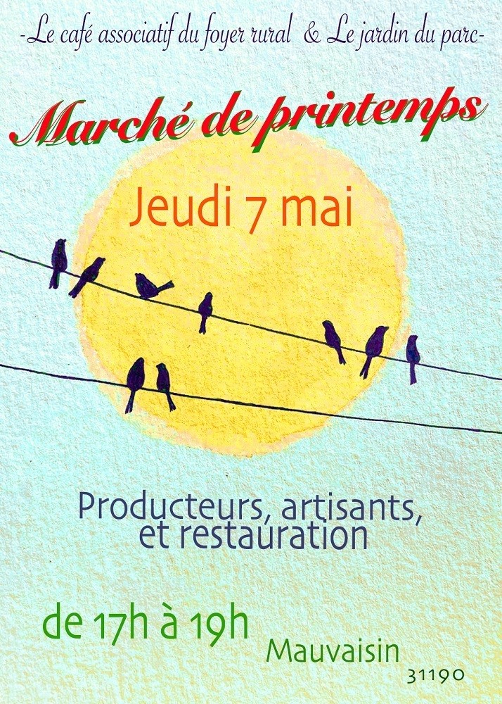 Marché du Printemps à Mauvaisin