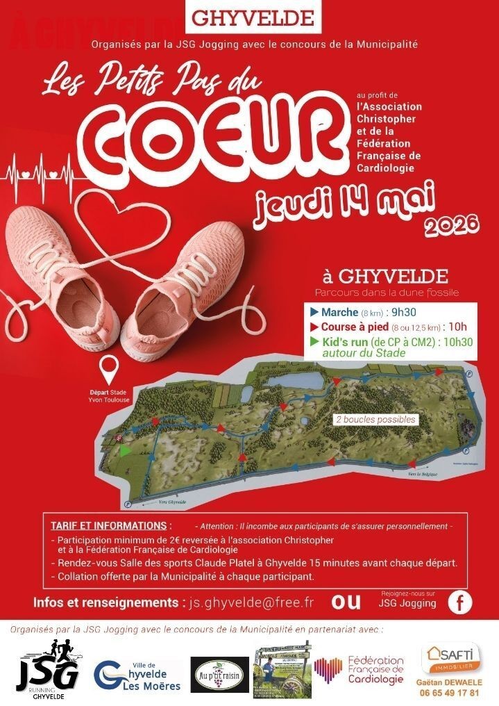 Mai à vélo et Petit Pas du Coeur