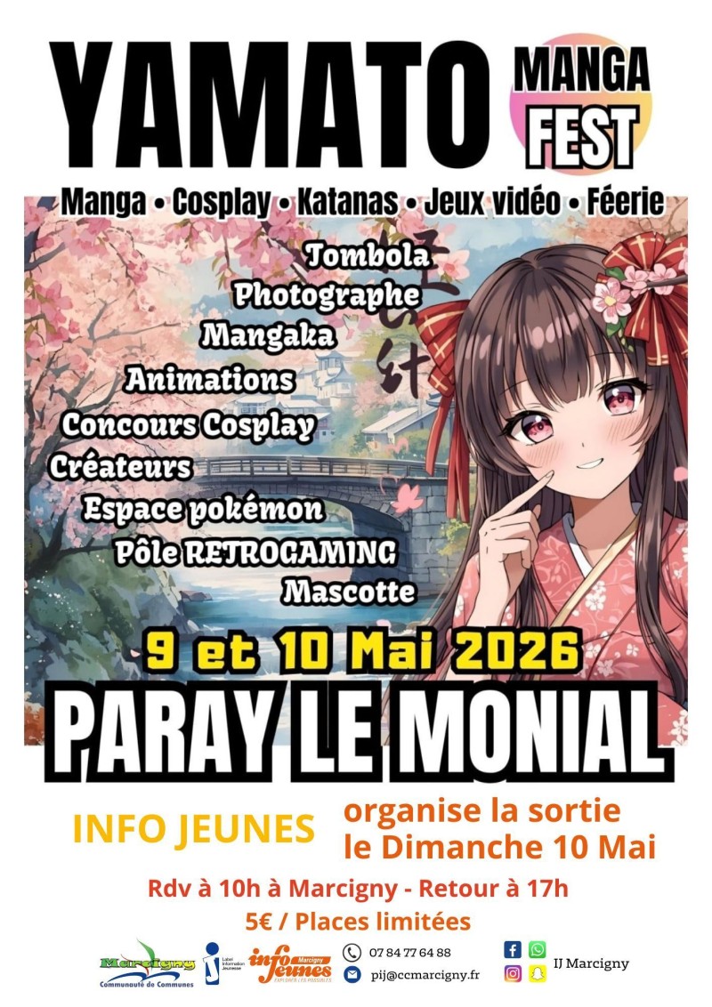 Sortie au YAMATO MANGA FESTIVAL pour les jeunes
