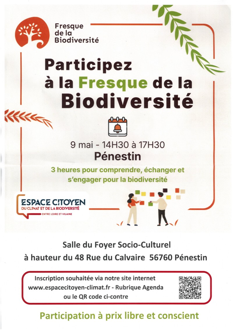 Fresque de la biodiversité