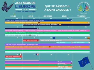 Le Joli Mois de l'Europe à Saint Jacques