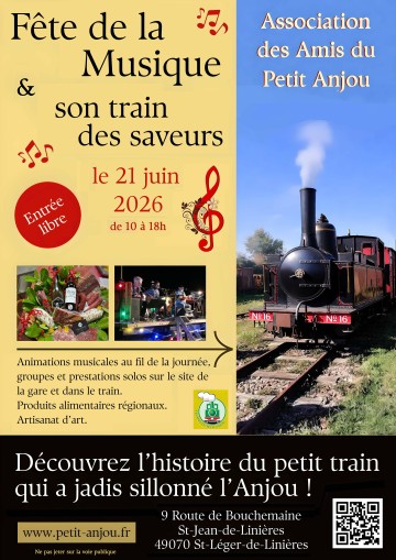 Le Petit Anjou fête la musique dans sa gare