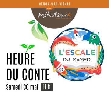 L'escale du samedi : heure du conte