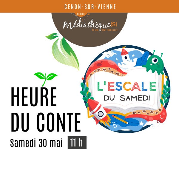 L'escale du samedi : heure du conte