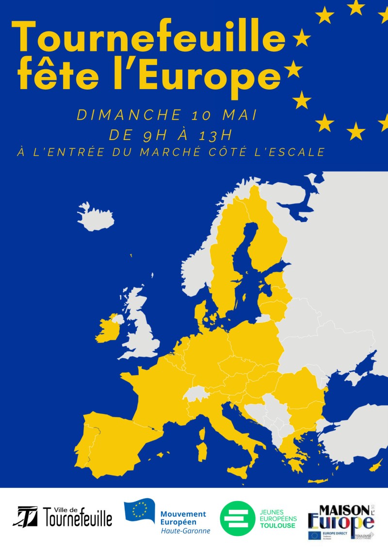 Tournefeuille fête l’Europe - Dimanche 10 mai