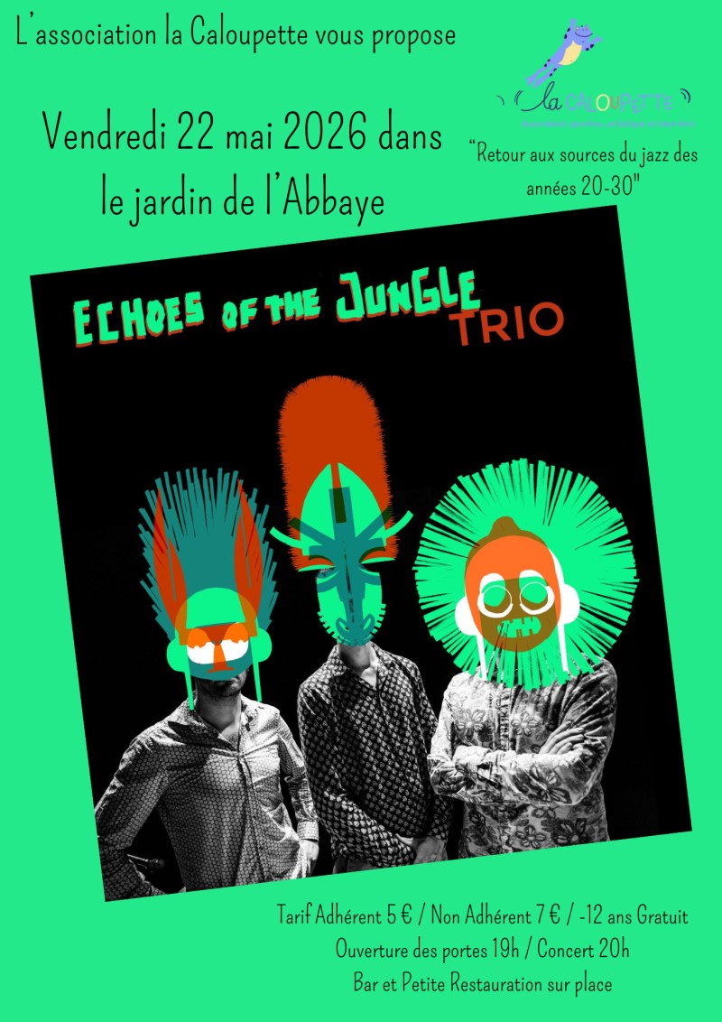 CONCERT ECHOES OF THE JUNGLE TRIO