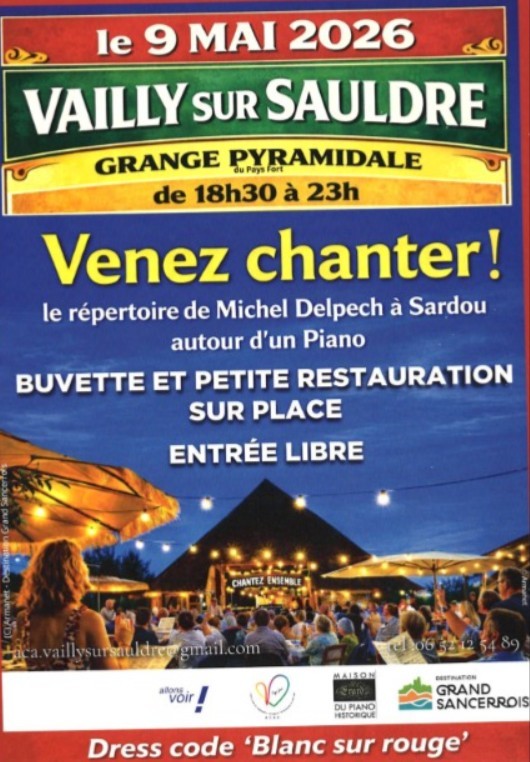 Chantez ensemble autour d'un piano