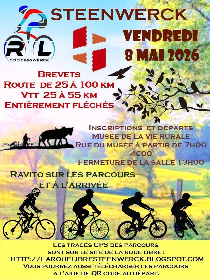 Brevet cyclo du 8 mai