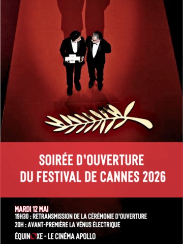 Soirée d’ouverture du Festival de Cannes 2026