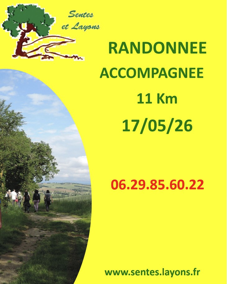 Randonnée accompagnée " le sentier de l'Europe"