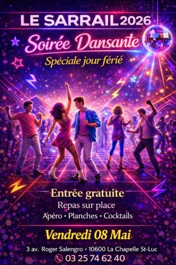 Soirée dansante spéciale "Jour férié"
