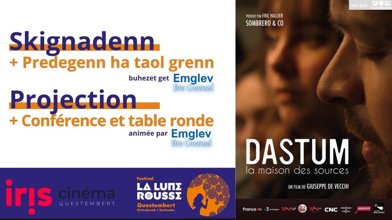Film "Dastum" au Festival de la Lune Rousse