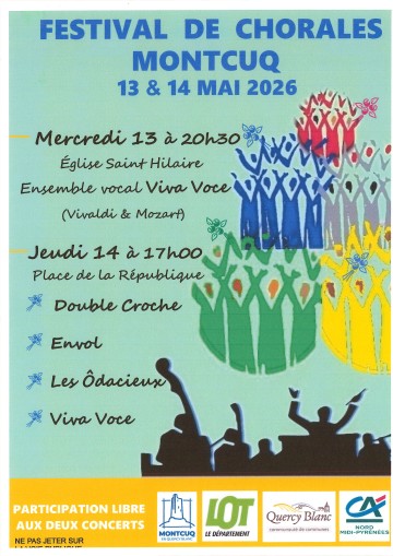 Festival des chorales à Montcuq