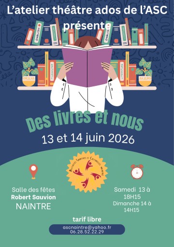 Des livres et nous