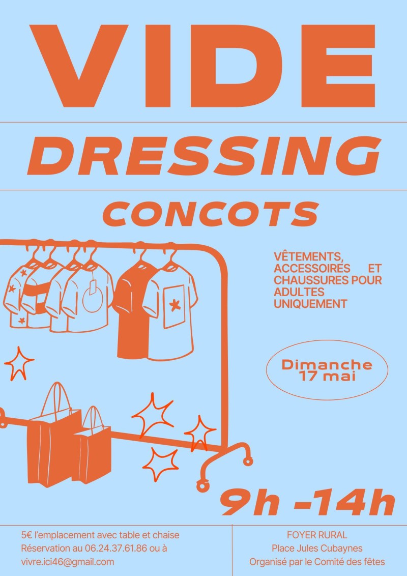 Vide-dressing à Concots