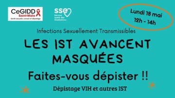 Dépistage VIH et autres IST à l'IUT de Saint-Malo