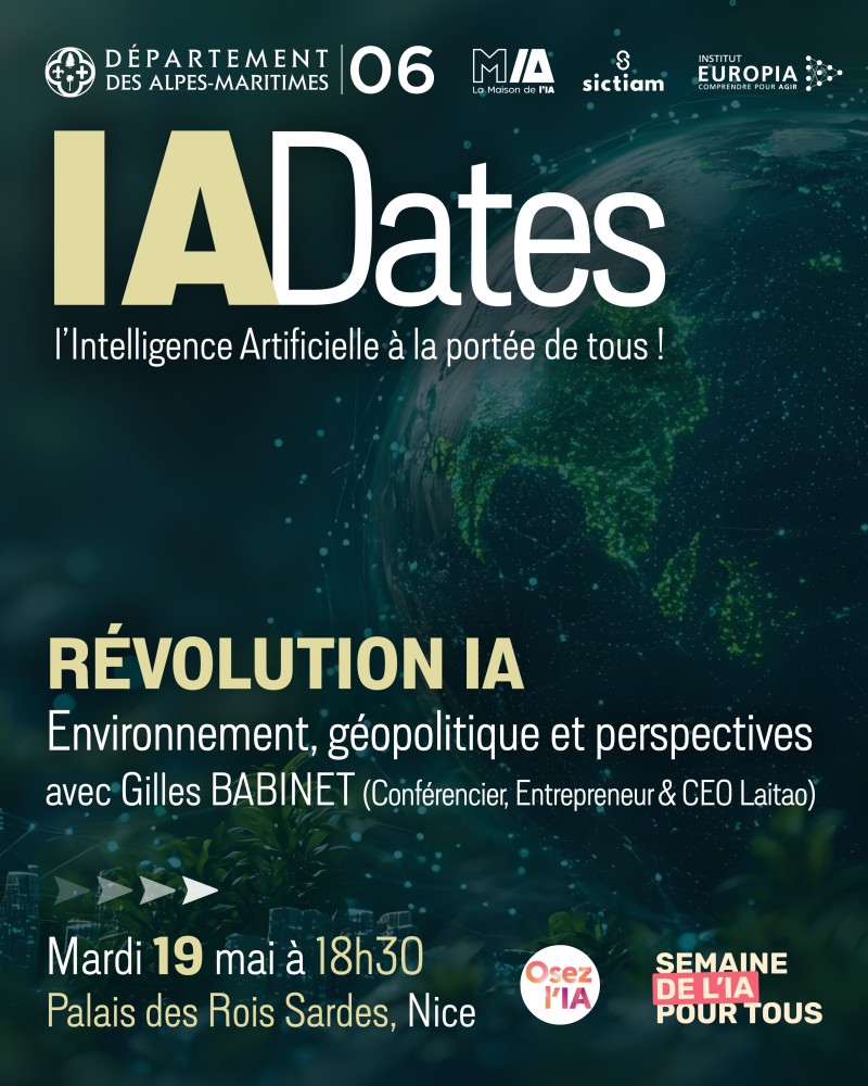 IADates - Révolution IA : environnement, géopolitique et perspectives