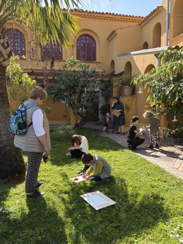 Visite-atelier famille : création contemporaine et botanique