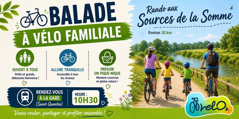 Balade à vélo familiale